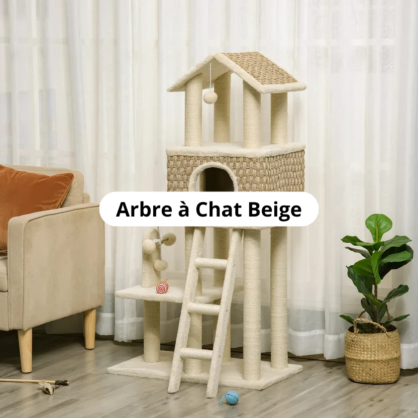 Arbre à Chat Beige Image