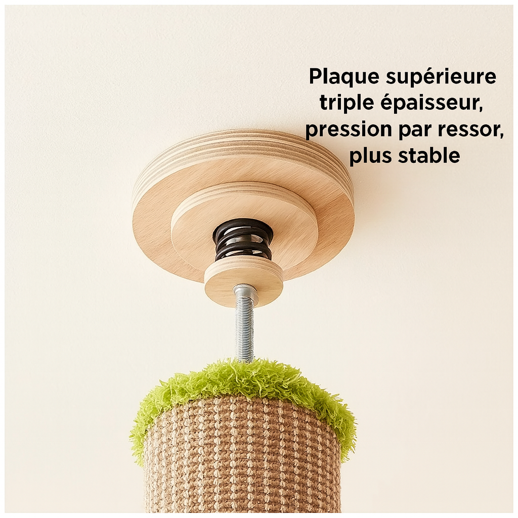 Arbre à Chat en Bois Moderne