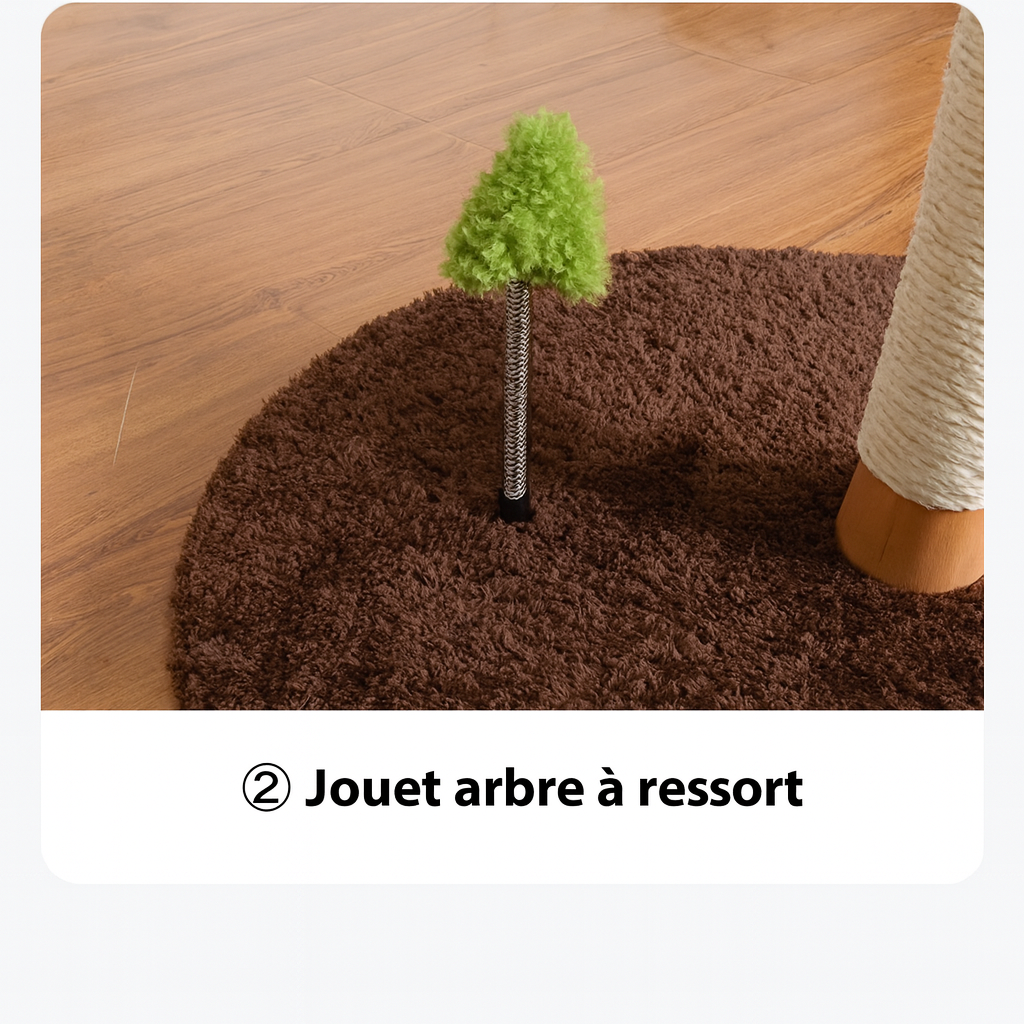 Arbre à Chat Fleur Jaune