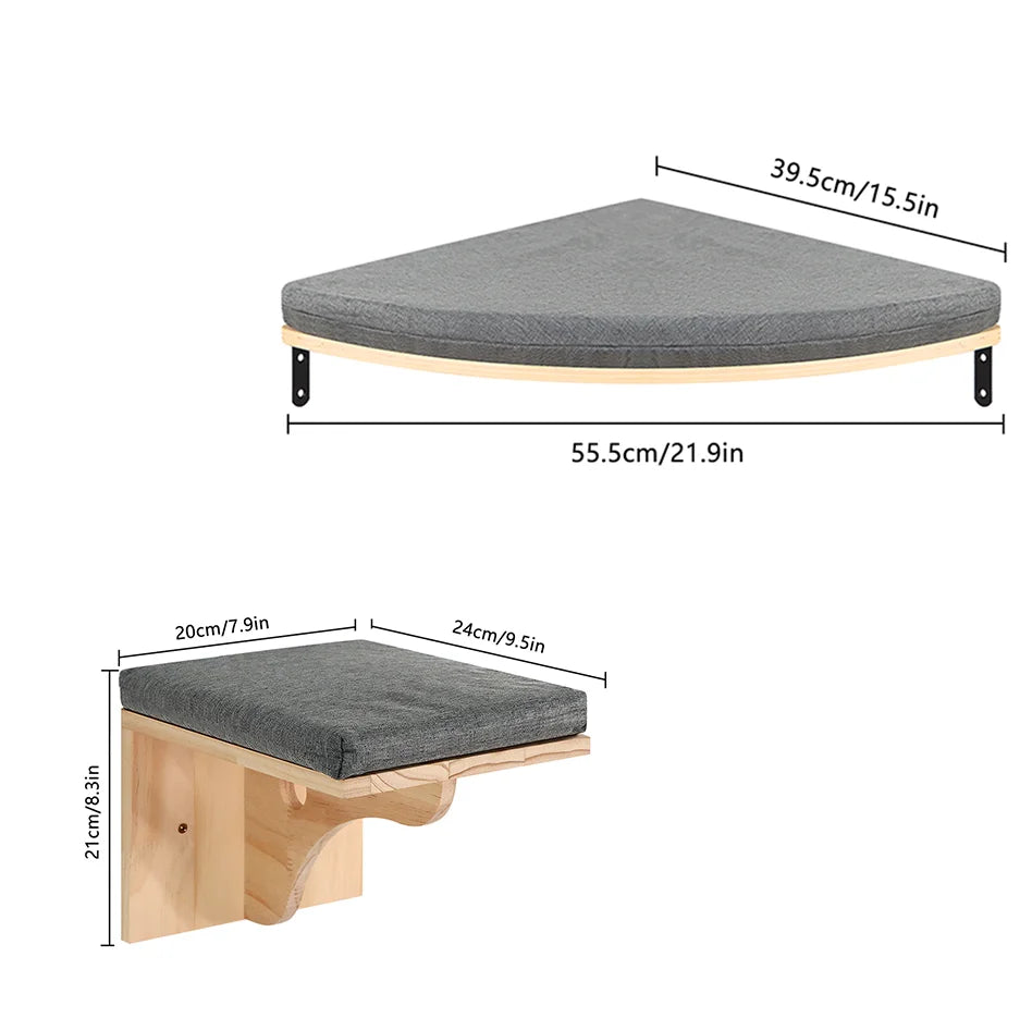 Arbre à Chat Mural Design