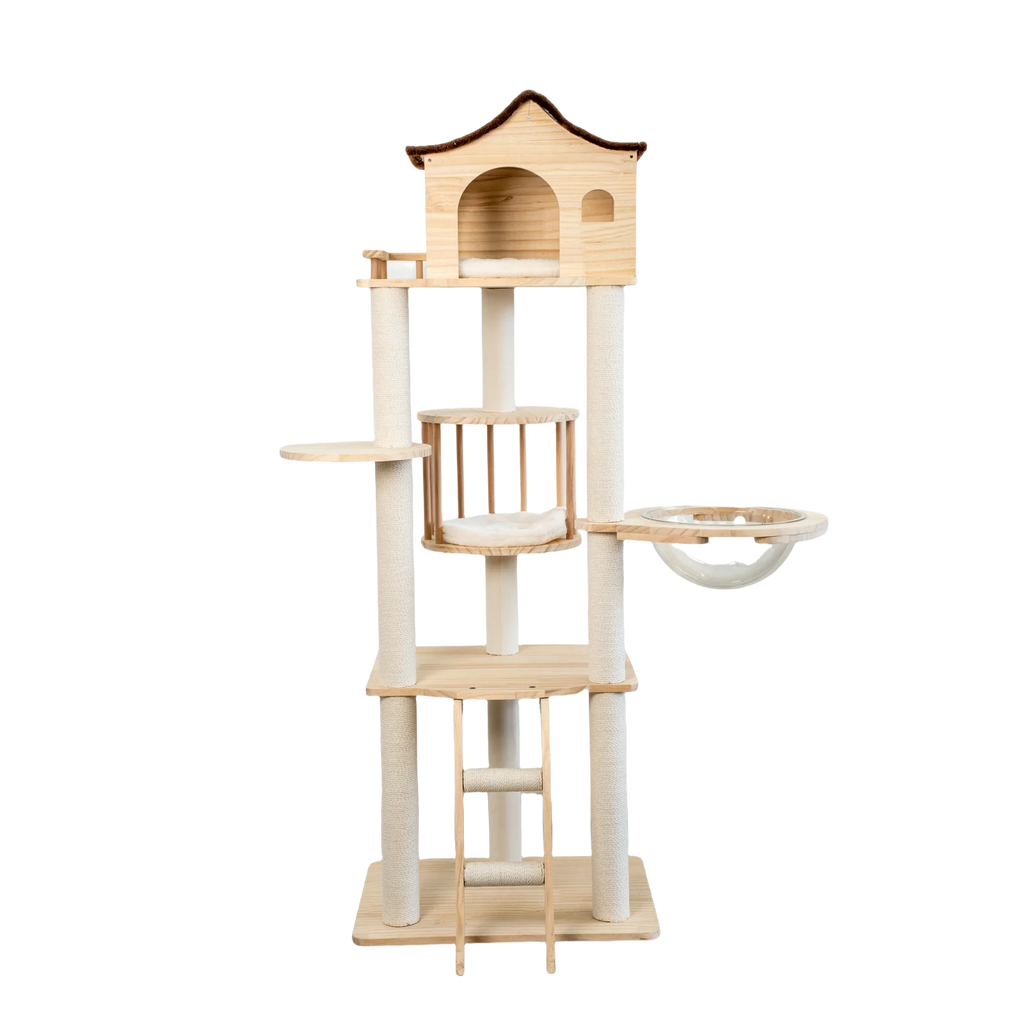 Arbre à Chat Cabane