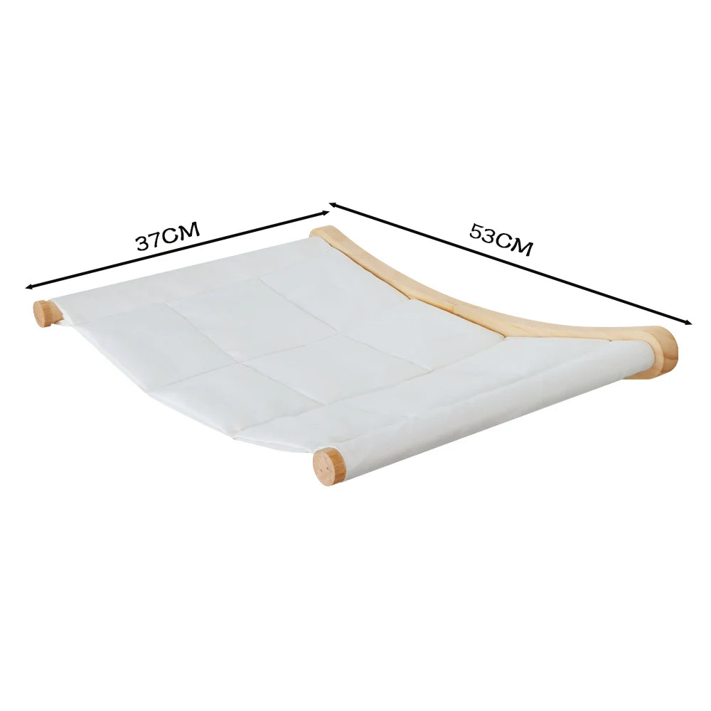 Arbre à Chat Mural en Bois