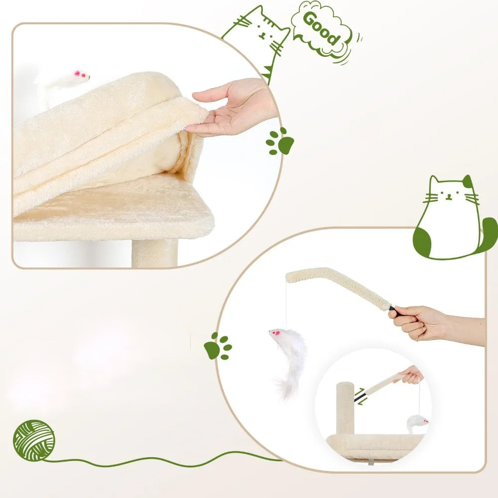 Arbre à Chat avec Double Niche