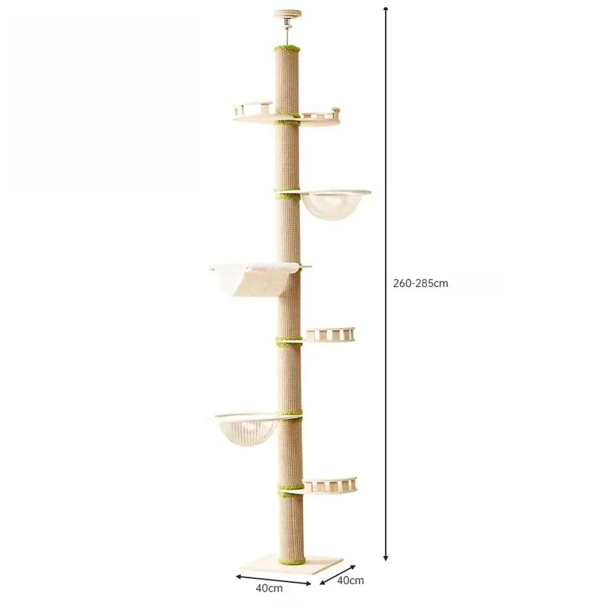 Arbre à Chat en Bois Moderne