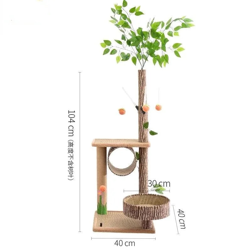 Arbre à Chat Design Naturel
