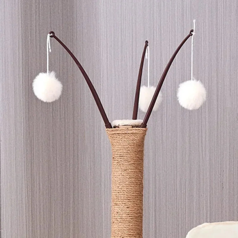 Grand Arbre à Chat en Bois