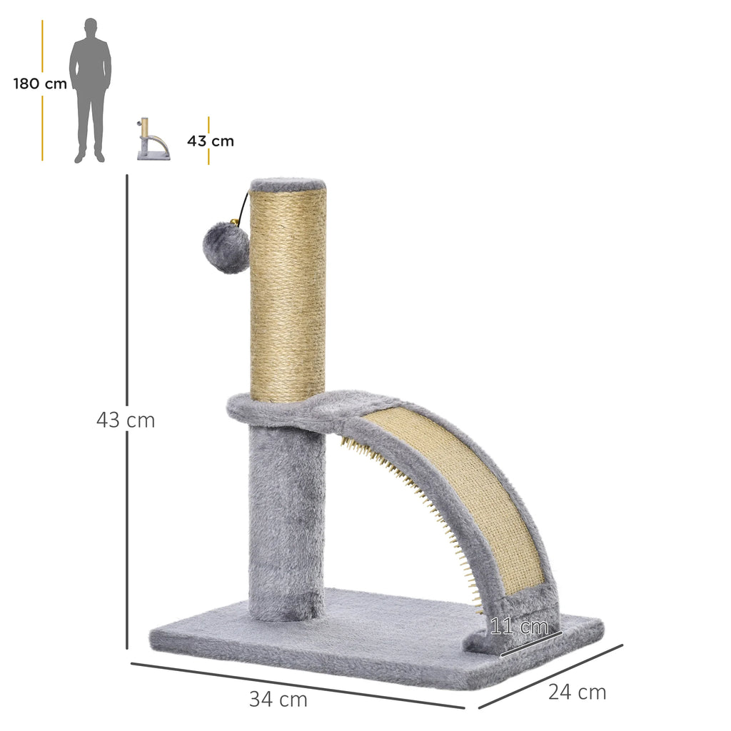 Arbre à Chat Gris pour Chaton
