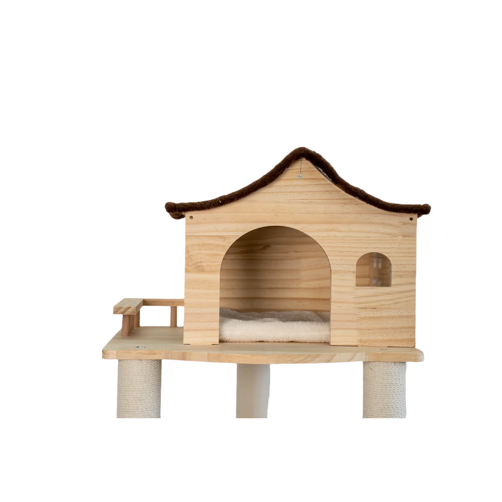 Arbre à Chat Cabane