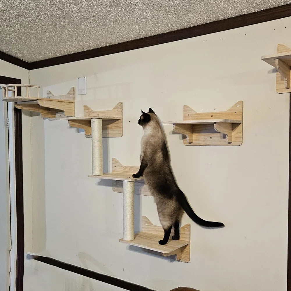 Arbre à Chat Mural Moderne