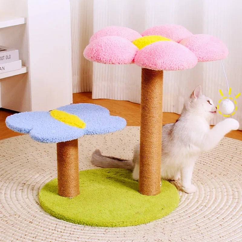 Petit Arbre à Chat Fleur