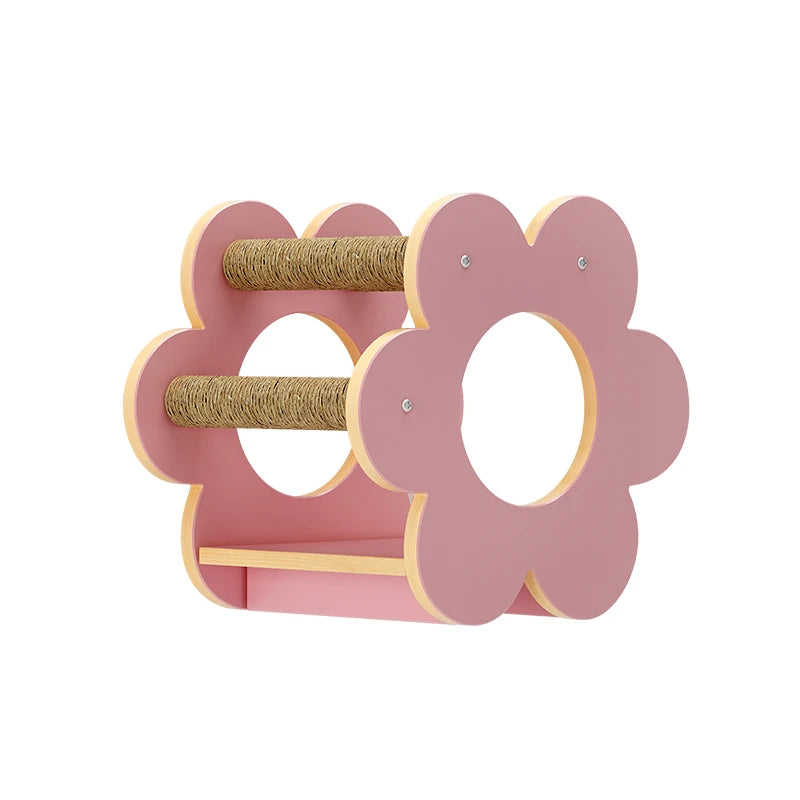 Arbre à Chat Mural Fleur