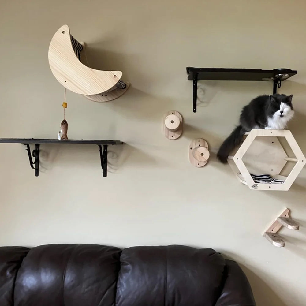 Arbre à Chat Mural Moderne