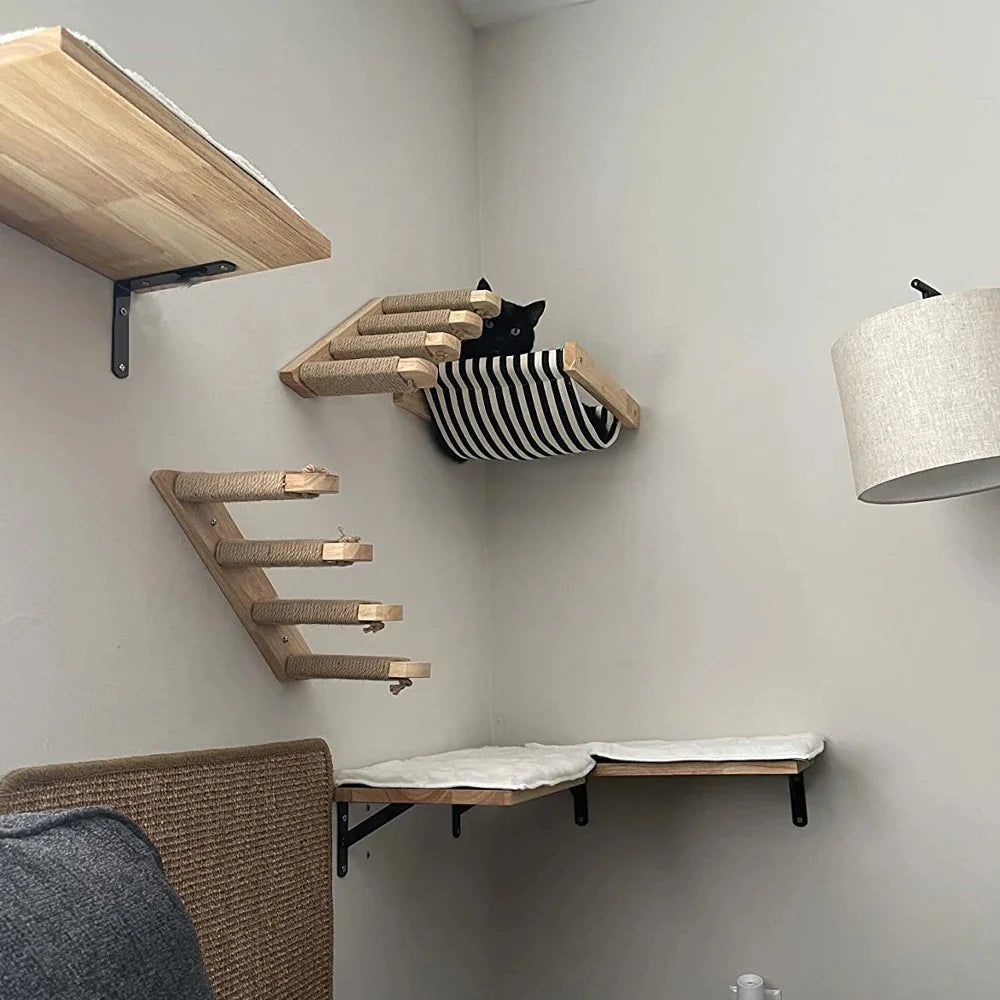 Arbre à Chat Mural Moderne