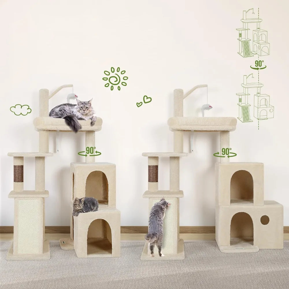 Arbre à Chat avec Double Niche