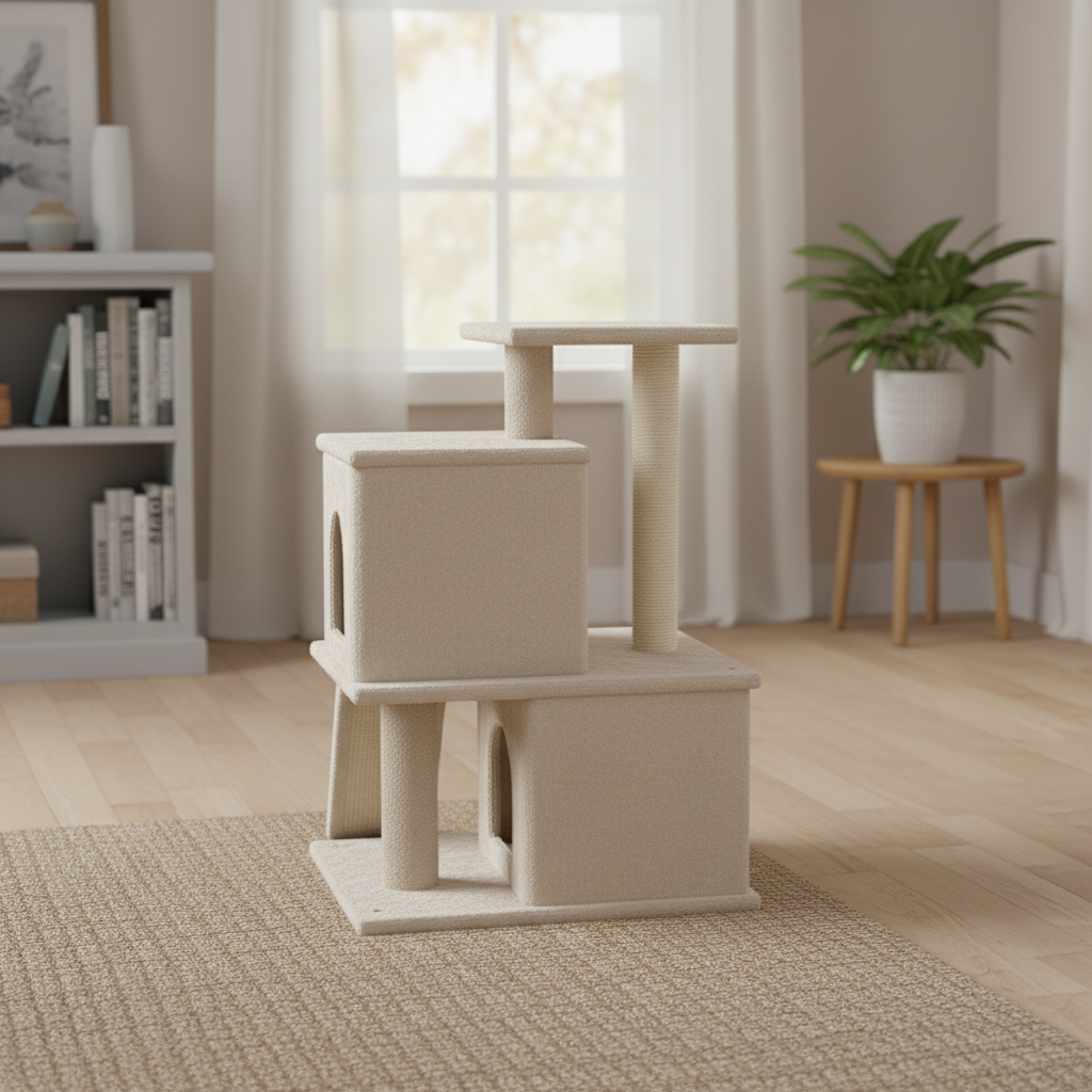 Petit Arbre à Chat Beige