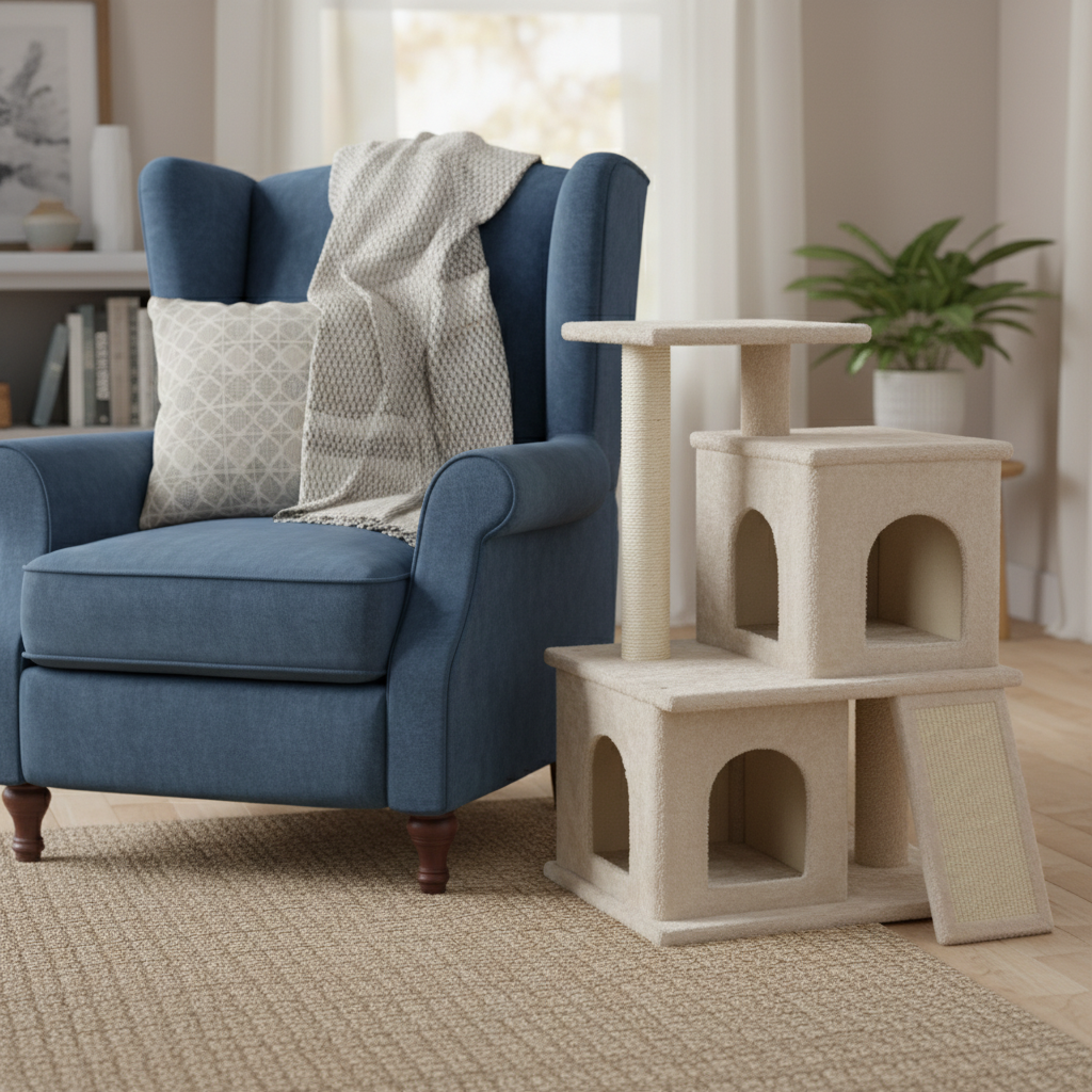 Petit Arbre à Chat Beige